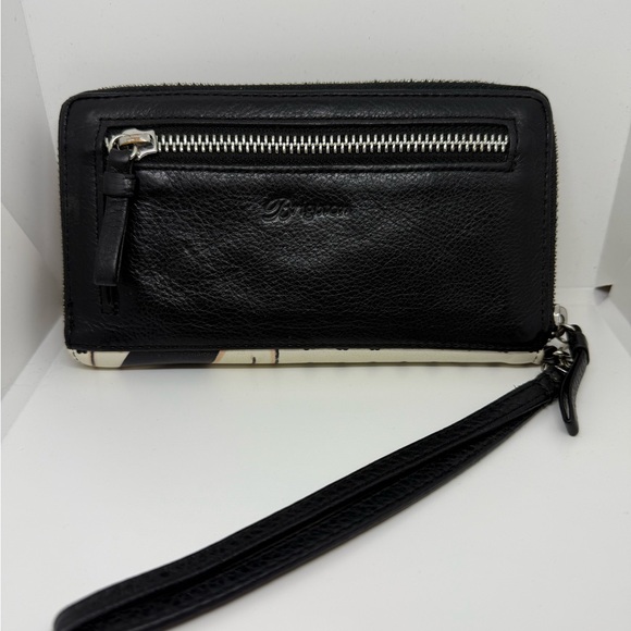 Brighton “Shake It Up” martini leather zipper wallet wristlet - Picture 2 of 8